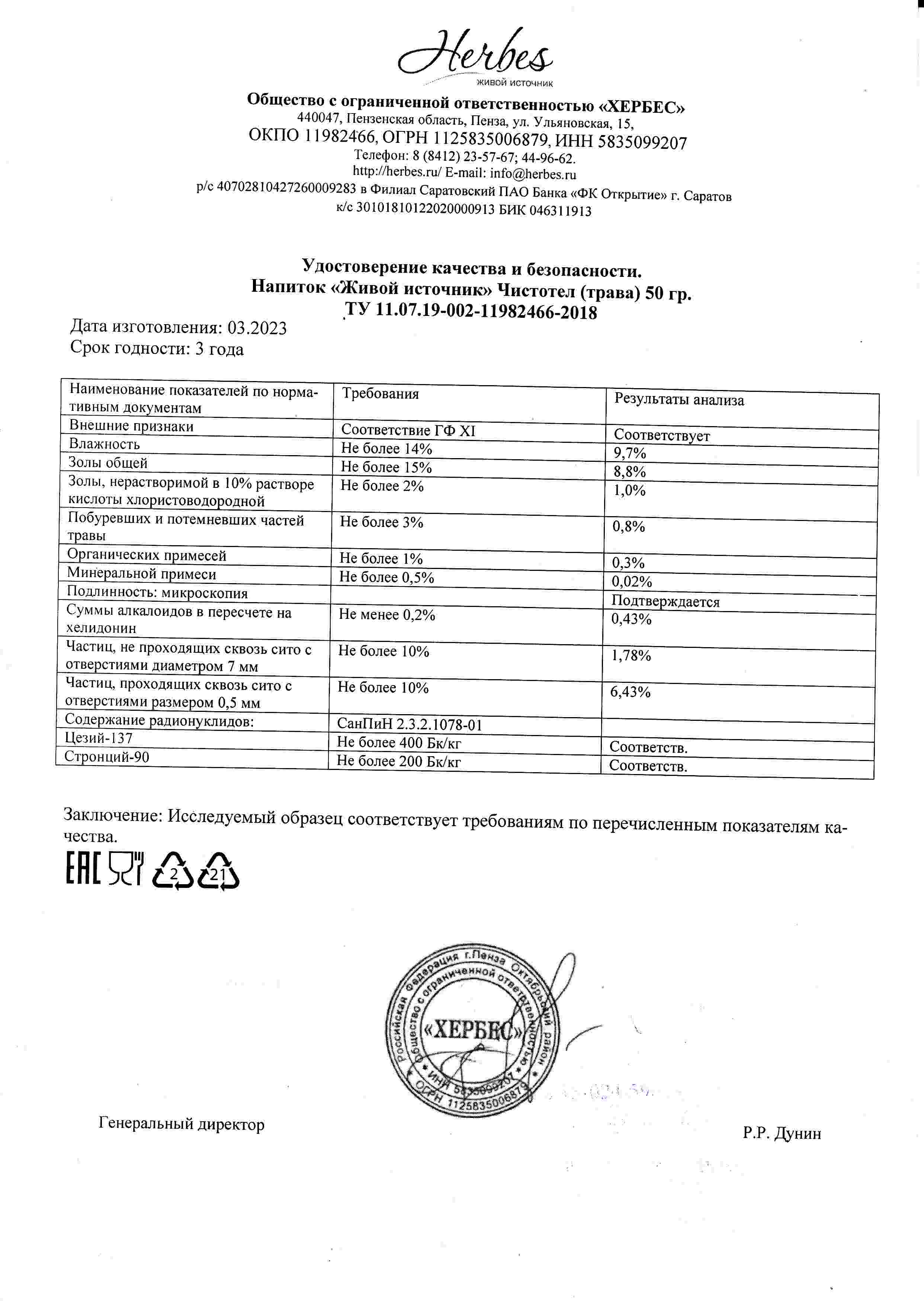 Паспорт №032023